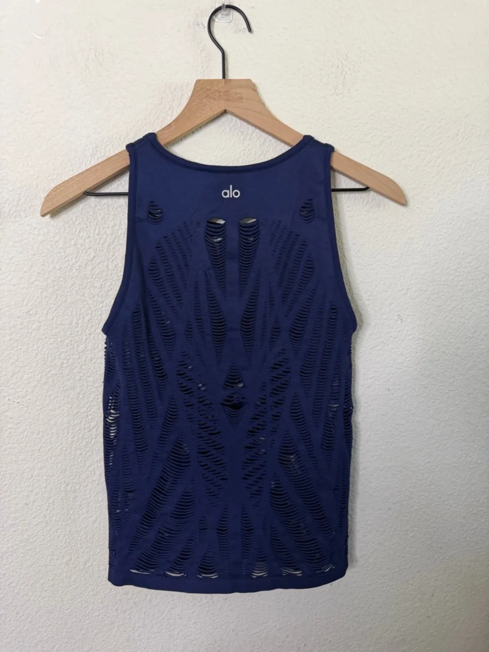 Alo Vixen‎ Tank Womens Navy Blue Size L